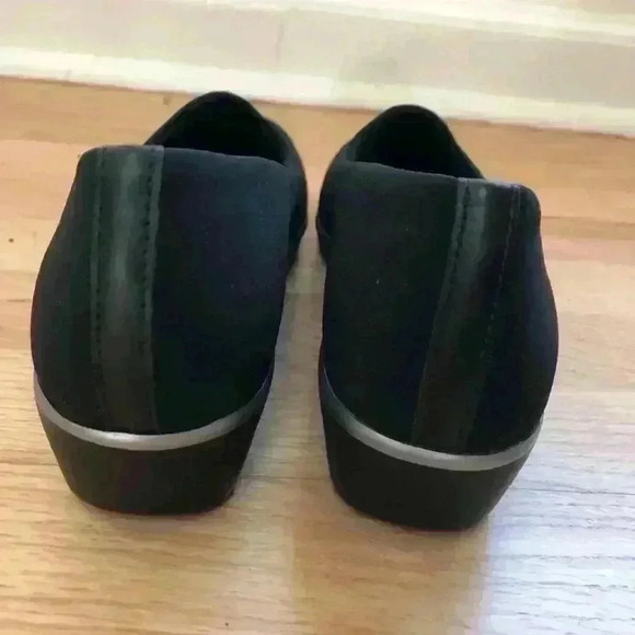 SAS Bliss Slip On Wedge Black Shoes Size 9.5 - Picture 4 of 8